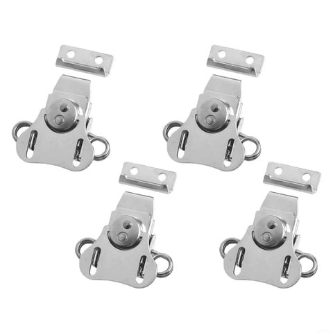 Beefy Loaded Butterfly Latch Set With Retainer Clip, Heavy Duty 450lbs Load Capacity, 2000N Tension, 304 Stainless Steel