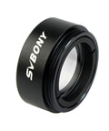 0.5x Telescope Focal Reducer For 1.25 Inch Eyepieces With M28x0.6 Threads On Both Sides Expands Field Of View and Cuts Exposure Time