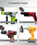 Compatible tools with Pro Grade Swap Friendly All Purpose Drill Shank Adapter Kit for Earth and Ice Augers