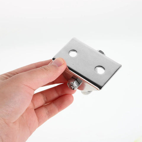 Heavy Duty Stainless Steel Hanging Hook With 360 Degree Rotation For Punching Bags And Hammock Chairs Indoor Outdoor Mounting Hardware Silver Finish