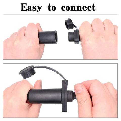 Easy to connect Winch Hand Remote Controller With Grippy Ergonomic Grip And Socket Assembly For ATV UTV Winch 10 Ft Cable Plug In Wiring System