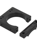 Top Shelf CNC Spindle Motor Mount Bracket For 71mm Collets Rock Solid Cast Aluminum Clamping Plate, showing black bracket design.