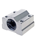 Rock Solid 4 Pcs SCS12UU 12Mm Linear Ball Bearing Block with smooth bushing for CNC Router builds.