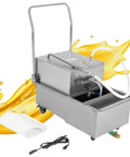 No Fuss Heavy Duty Mobile Fryer Oil Filter Cart Equipped With A Rock Solid 550 Watt Motor And Roomy 55 Liter Tank.