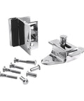 Built Tight Slick Chrome Slide Latch and Keeper Set features a durable zinc frame with hassle-free screws for gates.
