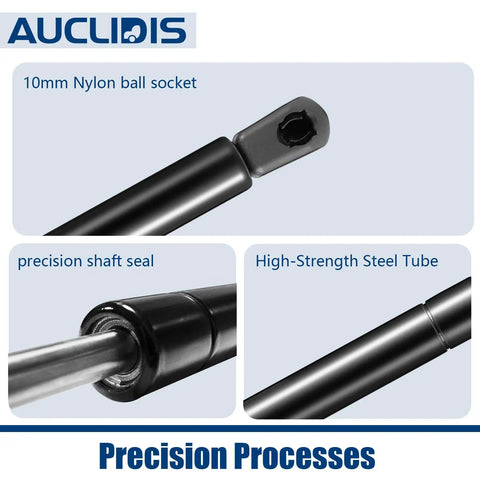 Detail of Front Hood Lift Support Struts for Dodge Charger 2011-2020 Sedan and Chrysler 300 2011-2022, featuring nylon ball socket