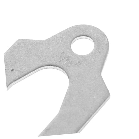 Auto Body Panel Alignment Shims Kit With U Shaped Slotted Washers, 144 Piece Set For Precise Car Door And Body Panel Leveling, close-up of a silver slotted washer