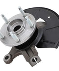 Front Left Wheel Hub Bearing And Steering Knuckle Assembly 698405 Fits Mercury Mariner 2005-2011, Ford Escape, Mazda Tribute