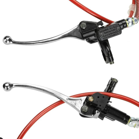 Mini Bike Hydraulic Disc Brake Caliper Kit Replacement For Baja Doodle Bug DB30 Blitz Dirt Bug Predator 79cc 97cc 100cc with 50 Inch Hose