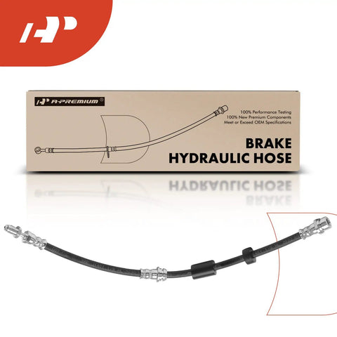 Front Brake Hydraulic Hose For Mazda 3 2004-2013 And Mazda 5 2006-2010 2012-2015 front or rear view with packaging