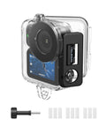 Waterproof Protective Case for DJI Osmo Nano Xtra Atto Underwater Housing 60M IPX8 Snorkeling Scuba Gear with Anti Fog Sheets.
