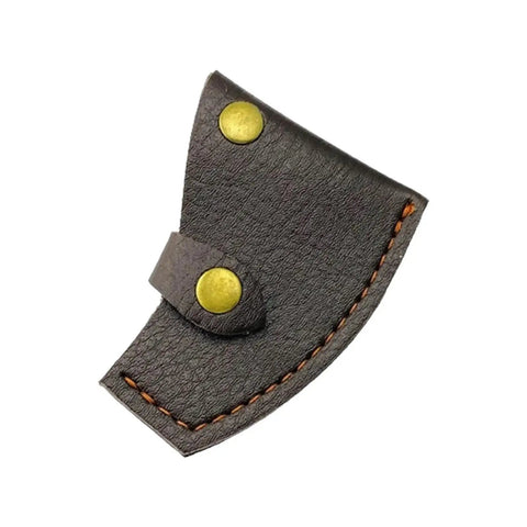 Durable Multitool Holster Cover And Sheath For Camping Gear, Wear Resistant Axe And Blade Sleeve with rivet details, top view