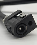Close-up of connector on Outboard Fuel Line Hose 8Mm With Quick Connectors And Primer Bulb For Yamaha Outboard Motor 6.5 Ft Replacement