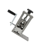 Sonew Dual Mode Electric Wire Stripper Hand Crank And Drill Powered Tool Automatic Copper Cable Stripping Machine side view.