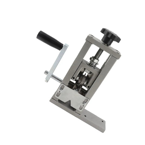 Sonew Dual Mode Electric Wire Stripper Hand Crank And Drill Powered Tool Automatic Copper Cable Stripping Machine side view.