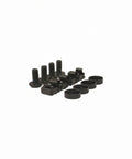 Mounting screws and hardware for 1U Metal Rack Mount Horizontal Cable Manager Duct Raceway For 19 Inch Server Rack Heavy Duty Steel Panel