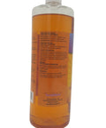 Orange Oil Concentrate Quart Cold Pressed Pure Orange Peel Extract For Cleaning Cooking Aromatherapy And Diy Projects A Multipurpose Biodegradable Natural Scent Solution bottle label back view