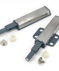 Extra Slick Magnetic Touch Latch For Cabinets And Doors No Handle Open With A Simple Tap Stainless Steel details