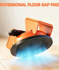 Pro Grade Laminate Floor Installation Kit with Heavy Duty Gap Fixer tool for vinyl and LVP flooring, close-up view