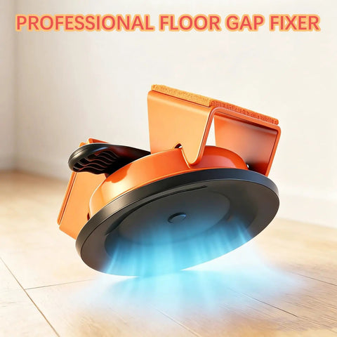 Pro Grade Laminate Floor Installation Kit with Heavy Duty Gap Fixer tool for vinyl and LVP flooring, close-up view