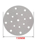 Get Ready To Rock Your Woodwork With A Pack Of 100 Versatile 6 Inch Sanding Discs featuring 17 holes for easy sander hookups.