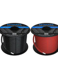 10 Gauge Silicone Wire Spool Red And Black 100ft Flexible 10 AWG Stranded Tinned Copper Wire For Pro Builds on spools