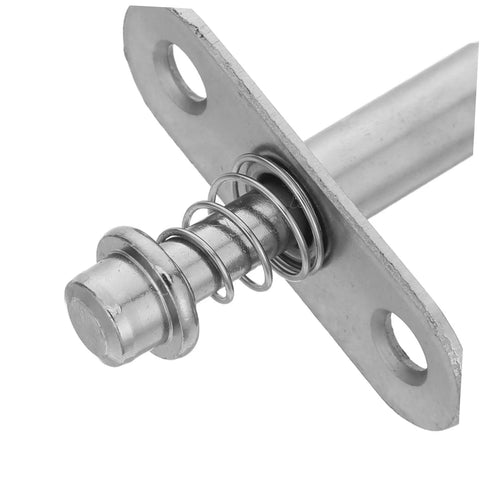 Heavy Duty Spring Loaded Pivot Shaft Set For Folding Screens Supports Wood Or Metal Door Hardware With Top Mounting Adjustments close-up view of spring mechanism.