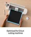 LightGrip Cutting Mat Pack 6 Pack 12x12 Inches in Cricut machine for lightweight materials