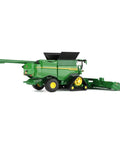 One Sixty Fourth Scale S7 900 Combine With Interchangeable HDF40 Grain Head And CF12 Folding Corn Head Farm Show Edition Model