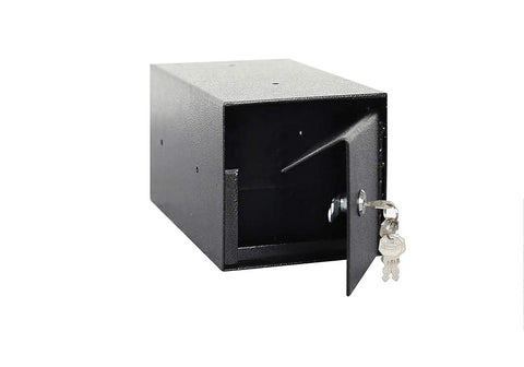Key Lock Depository Drop Safe With One Way Slot Single Lock Includes Four Keys Perfect For Cash Deposits Keys And Important Papers