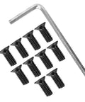 10 Piece Hex Precision Screwdriver Kit With Magnetic Tips For M365 Electric Scooter Maintenance And Fastening, Hardened Metal Bits