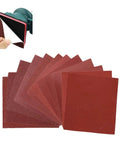 Get Down To Business With These 10 Pcs Sandpaper Sheets And A Nifty Sanding Pad For Rough Metal, Wood, Or Plasti. Covers All Grits From Super Rough To Ultra Fine So You Can Hit The Spot Every Time Without Breaking Bank. Sandpaper sheets and pad for smooth surfaces in 110x100mm size.