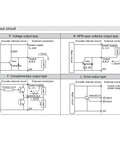 Solid Shaft Encoder Built For Three Phase Motion Control Systems 30KHz 1000B 1024B Pulses DC 5 24V 3000 6000 RPM 6mm Shaft ABZ Compatible High Performance Industrial Encoder output circuit diagram