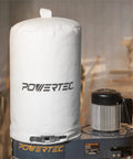 Heavy Duty Dust Collector Bag 15 X 23 Inch, 1 Micron Filter For Fine Dust on Powertec machine in workshop