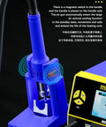 DIY Friendly Pro Grade Hot Air Gun Mechanic 861DW Max Plus 1000W Soldering Station with magnetic sleep switch and LCD display
