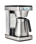 12 Cup Coffee Maker With Podless Single Serve Function In Silver Heats Water To 194 To 205 F For Fast Flavorful Brews And Fits One Or A Crowd With Small Or Large Brew Baskets, Easy Home Kitchen Coffee Brewer