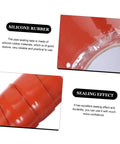 Leakproof Silicone Sealing Tape for Joints Pipes and Cracks Self Adhesive Waterproof Repair Tape with strong adhesion and sealing effect