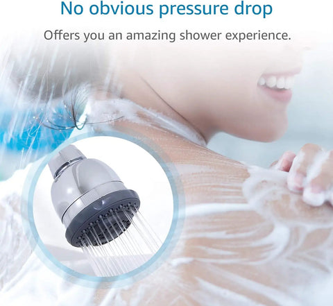 Shower Filter Replacement Cartridge For Culligan WHR-140 shown in use, enhancing water quality for softer skin and hair.
