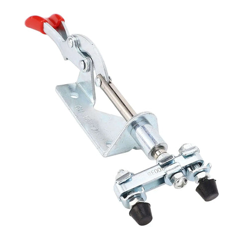 Push Pull Action Toggle Clamp 45kg Heavy Duty Clamp For Workshop Tasks Durable Iron Construction Easy Mount Base With Three Holes