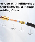 For Use With Millermatic MIG Contact Tips That Fit M10 M15 M25 And M40 Guns For Solid Welds Every Single Time Without Hassles