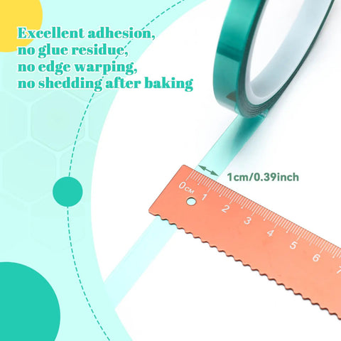 Pro 186 Piece Powder Coating Plug And Tape Kit With Silicone Rubber Tapered Caps In 8 Sizes From One Sixteenth To Three Quart Inches For Perfect Masking And High Temp Painting Jobs, 1cm tape width