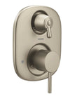 Align Brushed Nickel Moentrol 3-Function Diverter Transfer Valve Trim Kit For M-PACT Valve System Ready To Install Requires 3320 3330 Or 3350 To Complete Installation T3290BN