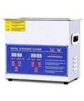 Top Shelf Kick Ass Ultrasonic Cleaner With Thirty Liter Tank And Built In Heating Function For Dishes Parts And Jewelry With Forty Khz Deep Cleansing And Bang For Your Buck Performance On Any Countertop Today, showing digital control panel.