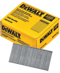Galvanized Finish Nails One And A Half Inch 16 Gauge 2000 Pack For Woodwork And Cabinet Installs, nails and box displayed