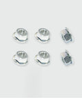 Six Pack M10x1.25 Left Hand Thread Blade Nut Replacement Fits Husqvarna Ryobi Homelite Honda Echo Shindaiwa Hitachi Tanaka Makita