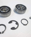 Arbor Bearing Rebuild Kit for 10 Inch Belt Drive Table Saws Featuring Five Eighth Inch ID, Thirty Five Mm OD, Eleven Mm Wide With Dual Rubber Seals