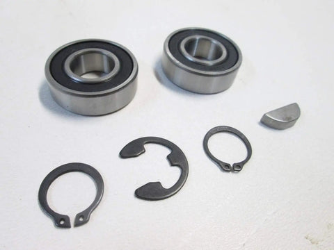 Arbor Bearing Rebuild Kit for 10 Inch Belt Drive Table Saws Featuring Five Eighth Inch ID, Thirty Five Mm OD, Eleven Mm Wide With Dual Rubber Seals