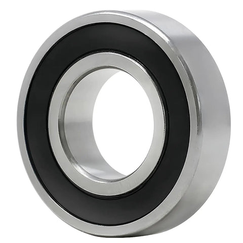Deep Groove Ball Bearings 17x40x12mm Double Rubber Sealed 2RS Pre Lubed side view