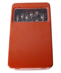 Snag This Killer Cobalt Drill Bit Set 25 Piece High Speed Twist Bits storage case with visible twist bits inside.