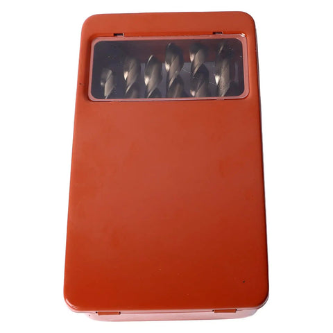 Snag This Killer Cobalt Drill Bit Set 25 Piece High Speed Twist Bits storage case with visible twist bits inside.